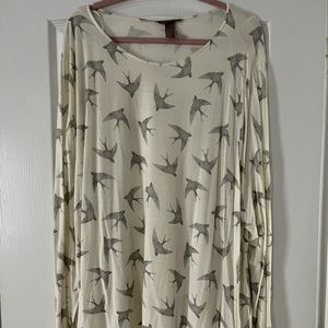 H&M Plus Size Sparrow Tee, 4X